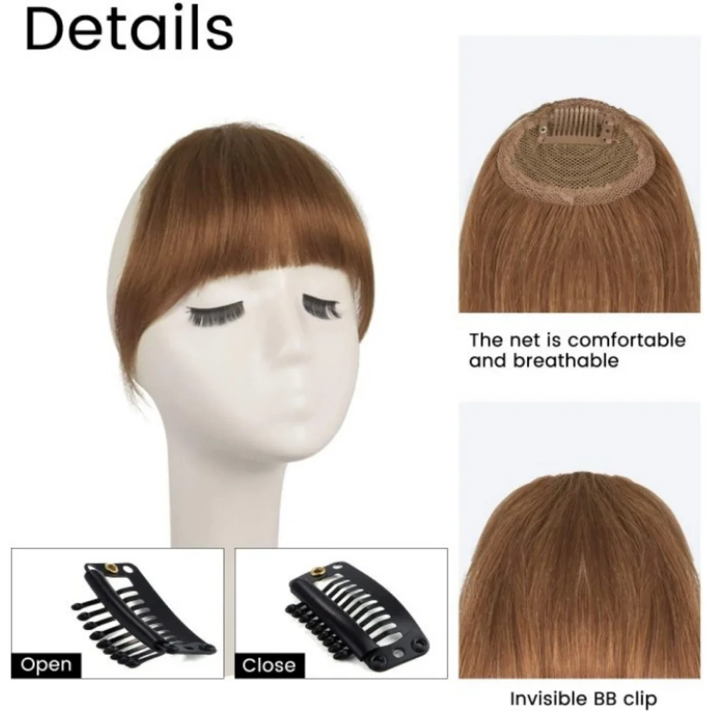 Blooming Hair Fringe Bang  Human Hair Exte…